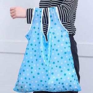 Sac de shopping pliable en polyester imperméable et nylon ripstop, imprimé en couleur, pour le sport, réutilisable - Product Image 2