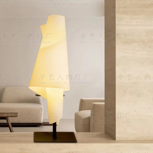 Lampe de sol en spirale de style chinois à commande tactile LED pour salon, chambre à coucher, bureau - Product Image 3