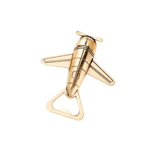 Ouvre-bouteille en métal en forme d'avion créatif, personnalisé, vente en gros, pour mariage, anniversaire, fête - Product Image 2