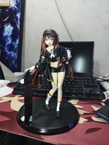 <span class=keywords><strong>Genshin</strong></span> impatto Beauty Girl serie gioco periferico marea abbigliamento noce sala principale modello di Skateboard decorare Action Figure in scatola - Product Image 6