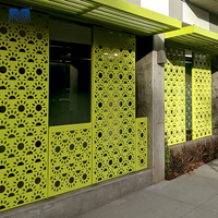 Nuevo Diseño de Valla Perforada de Aluminio con Corte Láser 3D, Protección de Privacidad, Resistente a Altas Temperaturas, para Jardín Exterior