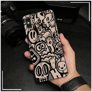 Fundas de TPU para Teléfonos <span class=keywords><strong>DOOGEE</strong></span>, Diseño Creativo que Cubre Todo el Borde, Estilo CP, Textura Minimalista, Patrón de Astronauta de Dibujos Animados a la Moda - Product Image 3