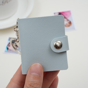 Cadres, albums <span class=keywords><strong>photo</strong></span> et accessoires : Mini album <span class=keywords><strong>photo</strong></span> en cuir de 1-2 pouces, porte-cartes <span class=keywords><strong>photo</strong></span>, porte-clés - Product Image 4