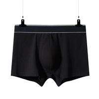 Sous-vêtements pour hommes 100% coton respirant, confortables, blancs, élastiques, mode masculine, fitness, boxer élastique pour tous les jours