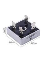 Pont redresseur à diodes KBPC3510, diodes 35A 1000V, redresseur de puissance KBPC 3510, composants électroniques