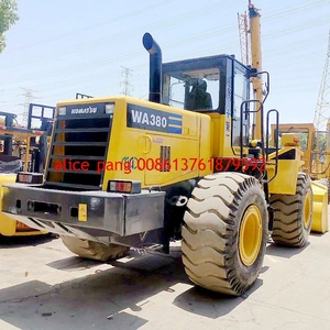 Chargeur sur pneus Komatsu d'occasion Wa380-3, 5 tonnes, fabriqué au Japon, avec moteur, à vendre - Product Image 4