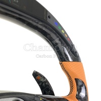 Volant sport personnalisé en fibre de carbone avec écran LED pour BMW E83 E87 E88 E89 E90 E91 E92 E93 M3, accessoires auto