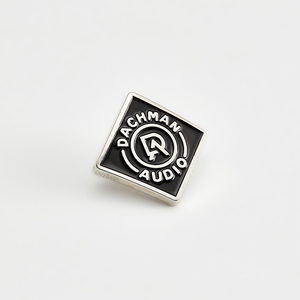 Pabrik kustom mikrofon logo pelat logam paduan seng die casting plating <span class=keywords><strong>arc</strong></span> piring alumina label papan nama - Product Image 4