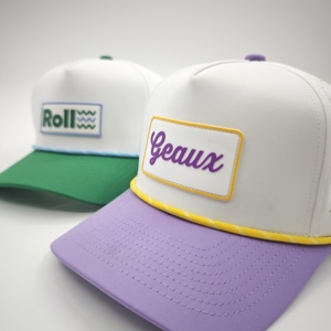 Gorra de Golf Impermeable de Cinco Paneles con Emblema de Silicona Personalizado, Bajo MOQ, OEM, Perforada con Láser, Transpirable, Estándar, Suministro Confiable - Product Image 5