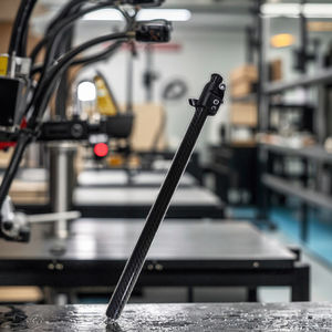 Tubo de Aluminio Recubierto de Fibra de Carbono, Acabado Brillante/Mate, Ligero, para Drones Agrícolas, Negro, Alta Resistencia, CNC, Julio - Product Image 2