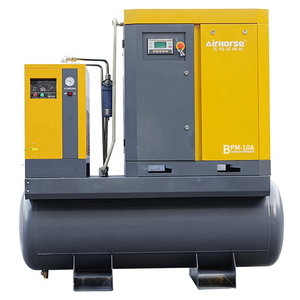 Compresseur d'air à vis 7,5 kW 10 CV 0,7-1,2 m³/min 25-42 CFM 7-13 bars pour machine CNC/machine d'emballage/meuble/industrie du <span class=keywords><strong>location</strong></span> - Product Image 4