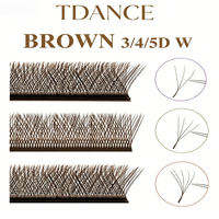 Extensions de cils synthétiques longs brun foncé faits à la main, naturels, sans cruauté, véganes, vente en gros, OEM, ODM, logo personnalisé, marque privée