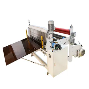 Verpakking Materiaal Productie-apparatuur Roll Om Vel Snijmachine