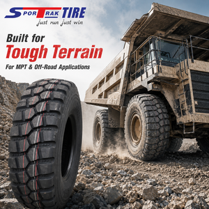ยางรถบรรทุกออฟโรด SPORTRAK SP309 <span class=keywords><strong>365</strong></span> 80R20 MPT ยางเรเดียลเหล็กทั้งหมดสำหรับยานพาหนะพิเศษและยานพาหนะก่อสร้าง - Product Image 5