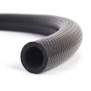 <span class=keywords><strong>Tuyau</strong></span> en caoutchouc NBR tressé en fibre haute performance résistant à l'huile SAE J30 R7, renforcé sur mesure en acier inoxydable pour usage hydraulique et carburant - Product Image 4