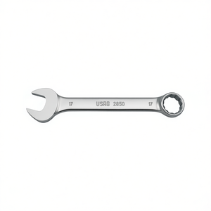 USAG Combination Wrench 17mm Metric Steel <b>Tool</b> - Product Image 2
