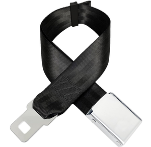 Rallonge de <span class=keywords><strong>ceinture</strong></span> de sécurité <span class=keywords><strong>d</strong></span>'<span class=keywords><strong>avion</strong></span> réglable en polyester de 7 à 31 pouces, type 2 points, pour ceintures de sécurité de voiture, compatible avec toutes les compagnies aériennes américaines, marque OEM Southwest - Product Image 1