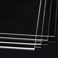 Plaque acrylique brillante PMMA 0,5 mm 1 mm 1,5 mm 2,5 mm 3 mm 4x8, feuille acrylique extrudée transparente