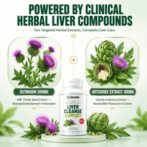 Suplemento Vegano Antioxidante de Cardo Mariano y Hoja de Alcachofa para Desintoxicación Hepática, Cápsulas Blandas, Fabricado en EE. UU. - Product Image 2