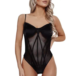 Wholesale satin bodysuit For An Irresistible Look 