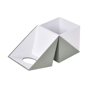 กล่องกระดาษแข็งสีขาวสำหรับบรรจุเครื่องสำอางบรรจุภัณฑ์ครีมของขวัญตามสั่งสุดหรู - Product Image 4