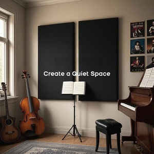 Auslet Khung vải có thể tháo rời bọc âm thanh cách âm bảng tường phân vùng âm thanh văn phòng - Product Image 6