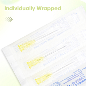 Agujas Hipodérmicas Veterinarias de Diferentes Tipos y Tamaños, 20G38MM, Estériles, Ecológicas, de Plástico y Metal, Agujas de Seguridad - Product Image 4