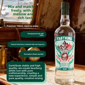 <span class=keywords><strong>Rhum</strong></span> blanc <span class=keywords><strong>de</strong></span> qualité supérieure 0. 7 litres, 12 bouteilles par boîte - Product Image 6