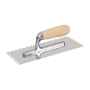 เกรียงฉาบปูนสแตนเลสเกรดอุตสา<span class=keywords><strong>ห</strong></span>กรรม รูปทรงสี่เ<span class=keywords><strong>ห</strong></span>ลี่ยมผืนผ้า ใบมีดยาว 28 ซม. พร้อมด้ามจับตามหลักสรีรศาสตร์ - Product Image 1