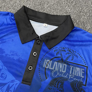 Maillots de pêche personnalisés à manches longues, chemises de pêche UV à motif d'impression par sublimation - Product Image 4