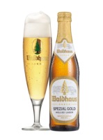 Cerveza Lager Alemana Galardonada Waldhaus Spezial, Elaborada con Agua de Manantial Ligera, Malta y Lúpulo, 500 ml, 20 IBU, 5.6% ABV, para Conocedores