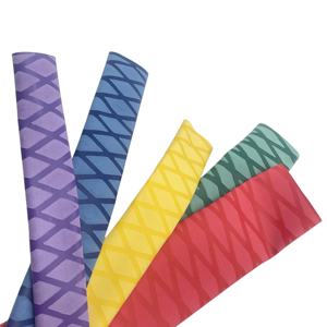 Cubierta protectora de Tubo termorretráctil antideslizante para Golf/mango de varilla, corte de modelado por extrusión, doble patrón de X, color, 2017 - Product Image 1