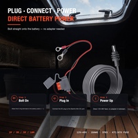 Câble d'alimentation directe Starlink Mini 5M (16,4FT), 18AWG, avec bornes à joint torique en cuivre étamé, porte-fusible ATC/ATO, 12V-48V pour VR et bateau