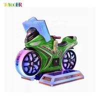 Simulateur 3D à pièces Kids Swing-Enabled Motor Racing Game machine de jeu de course vidéo à moteur d'arcade pour enfants