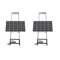 Ascenseur d'échelle de panneau solaire 4-20m Palan d'échelle de modules PV pour les fenêtres de Sun Room en verre