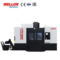 Centre d'usinage vertical automatique VMC1890 Fanuc CNC avec broche BT40 et broche simple pour moules métalliques