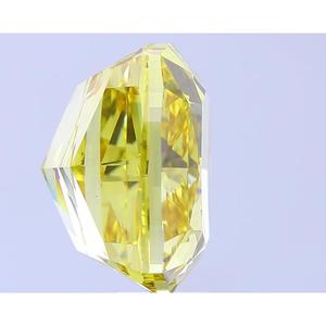 Diamant de laboratoire jaune vif fantaisie de 23,07 carats VS2 taille coussin, diamant non monté pour bijoux fins de créateur - Product Image 3