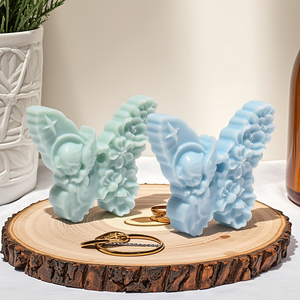 แม่พิมพ์ซิ<span class=keywords><strong>ล</strong></span>ิโคนรูปนางฟ้า<span class=keywords><strong>ผีเสื้อ</strong></span>ขนาดเล็กเกรดอาหารแบบยืดหยุ่นสำหรับทำเทียนสบู่เรซิ่นปูนปลาสเตอร์งานฝีมือ - Product Image 2