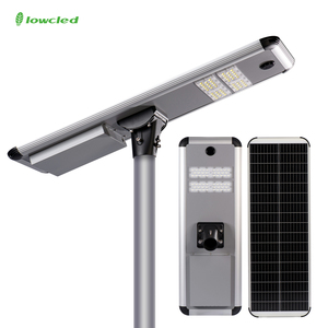Điều khiển ánh sáng thông minh PPT + điều khiển thời gian + cảm biến vi sóng nhôm đúc 30W-150W tiết kiệm năng lượng LED đèn đường năng lượng mặt trời - Product Image 6