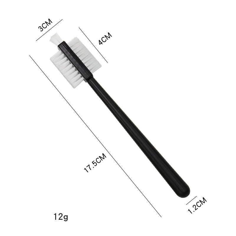 แปรงสองด้านสีดำ