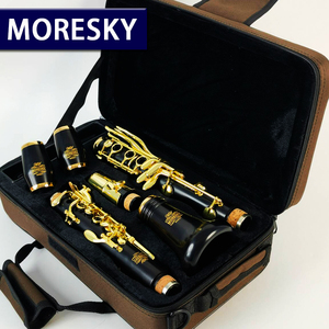 MORESKY Clarinette Bb 18 clés, instrument à vent en bois, personnalisable, Chine, M621 (OEM) - Product Image 3