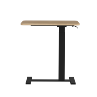 Bureau de chevet à faible coût d'usine avec réglage de la table réglable pneumatique mobile conception de bureau pc moderne