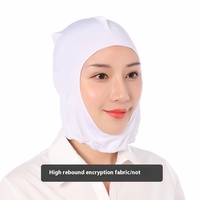 Gorro de Red Elástico Unisex para Adultos, Informal, 100% Algodón, Protección Laboral, para Fábrica de Alimentos, Procesamiento, Taller, Limpio