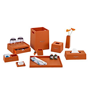 Boîte à consommables dentaires en acrylique, boîte à thé, plateau à serviettes, personnalisable avec logo imprimé, pour chambre d'hôtel haut de gamme, style luxe léger, <span class=keywords><strong>Laitu</strong></span> - Product Image 2