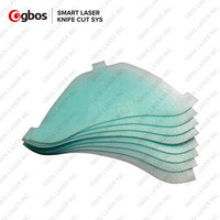 GBOS Lame oscillante cuir PU tissu PVC mousse étiquette semelles chaussures poinçonnage supérieur Cutter couteau vibrant machine de découpe