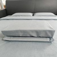 Vente chaude, draps de lit en polyester bleu personnalisés, PVC, taille Queen, ensemble de literie en gros, dessin animé/rayé/plante, maison, hôtel, hôpital