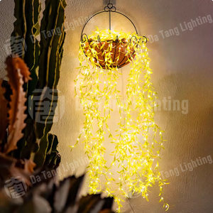 Remote Controlled Willow Style Ip65 Led Curtain Light Cascading Effect For Halloween Christmas Landscape Decoration Customizable - Product Image 5