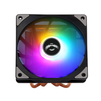 QiuzAim ordinateur appuyez vers le bas 1700 dissipateur de chaleur 4 caloducs 1150 ventilateur CPU 4 broches contrôle de la température AM4/1151 muet 120mm