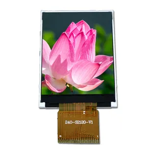 Layar LCD tft ILI9341 layar sentuh, layar lcd sentuh 240x320 RGB MCU(P) 2.4 inci kecil