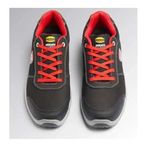 DIADORA UTILITY-701,181702-C2541/45 Zapato de seguridad de corte bajo SPEEDY RACE LOW S1PS FO SR SC MET FREE Negro/Rojo - Product Image 2